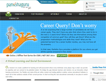 Tablet Screenshot of parikshaguru.com